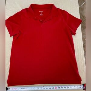 Goodfellow & Co Loring Polo Red Men's XL Short Sleeve Polo Shirt, Collared